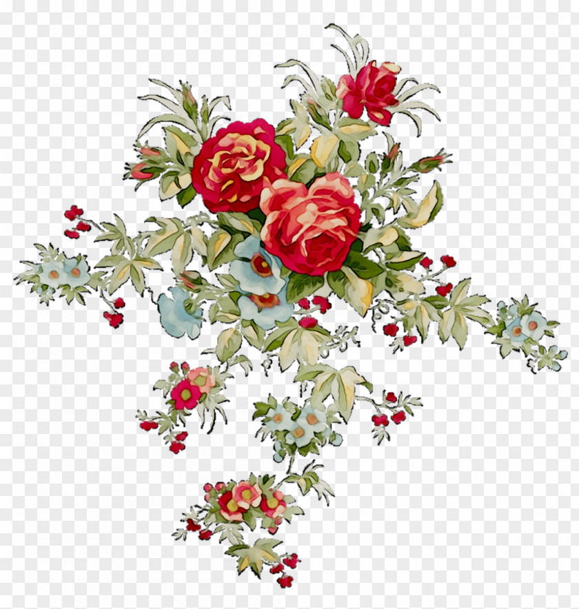 Floral Design Garden Roses Flower Bouquet Cut Flowers PNG