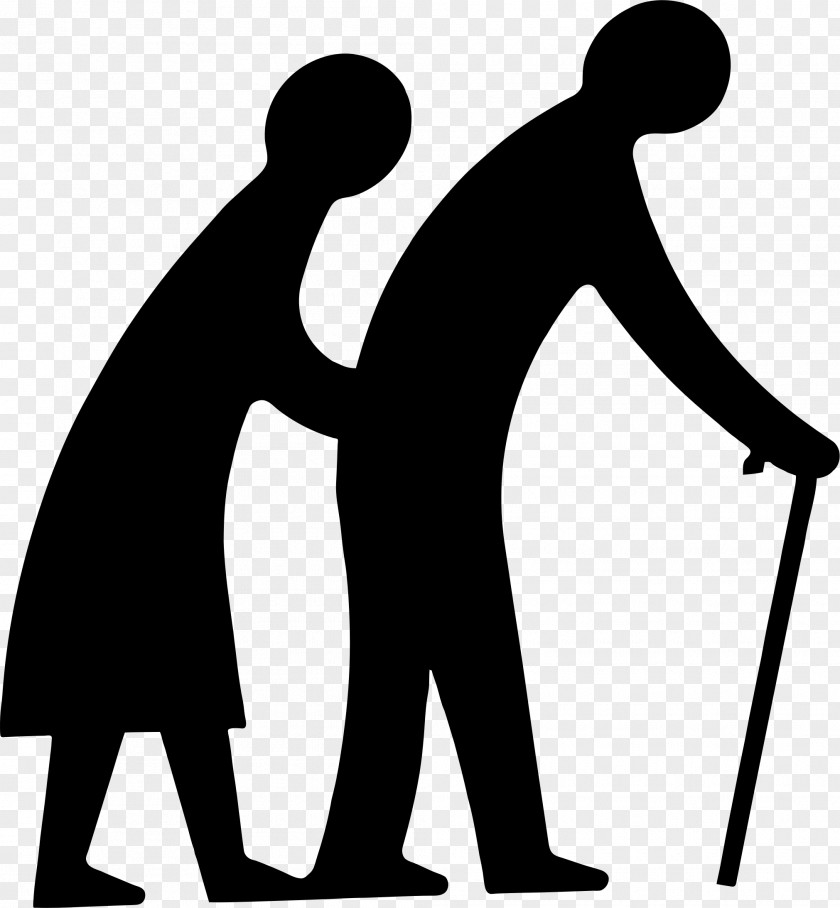 Couple Old Age Clip Art PNG