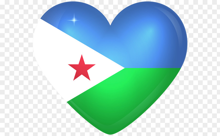 Flag Djibouti Icon Design PNG
