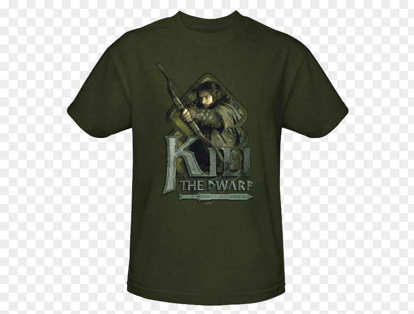 T-shirt Kili Sleeve Military PNG
