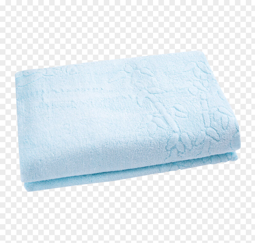 Adult Blue Bath Towel Bed Sheet Mattress Pad PNG