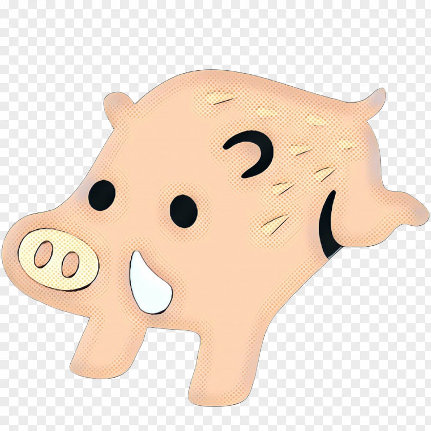 Animal Figure Nose Pig Cartoon PNG