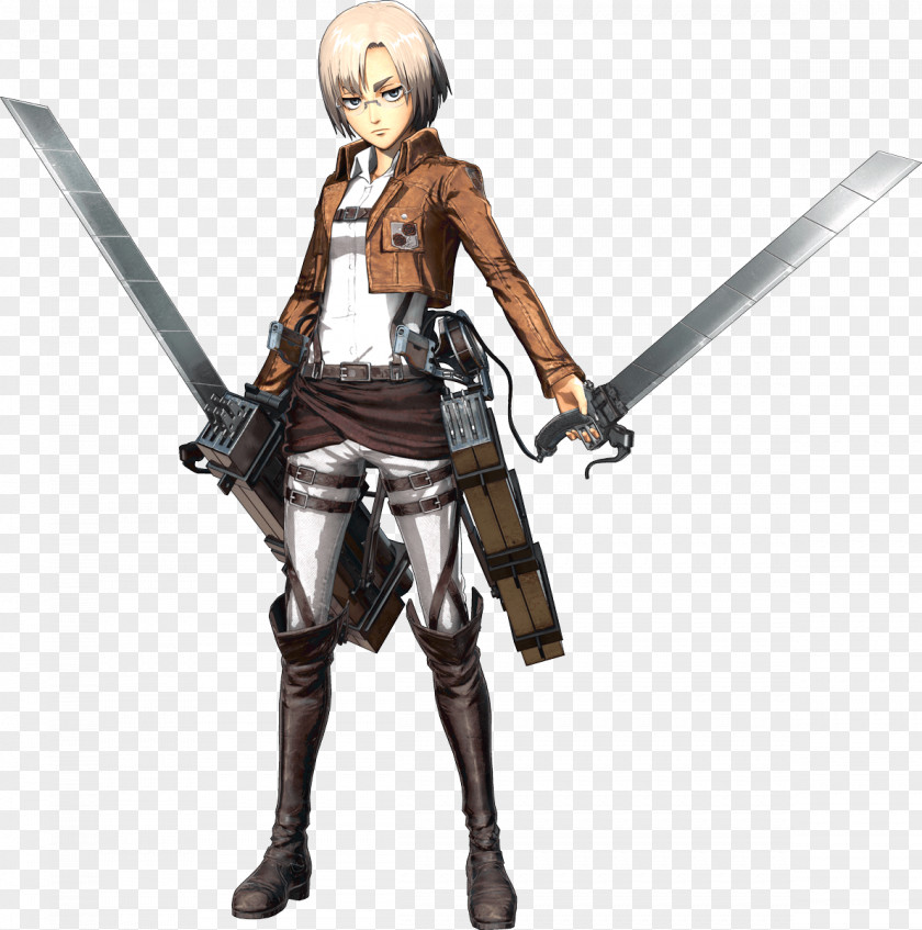 Aot Wings Of Freedom Attack On Titan 2 A.O.T.: Hange Zoe Mikasa Ackerman Eren Yeager PNG
