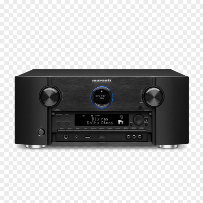 Audio Receiver Marantz SR7012 AV Video Component Black Sr Home Theater Systems PNG