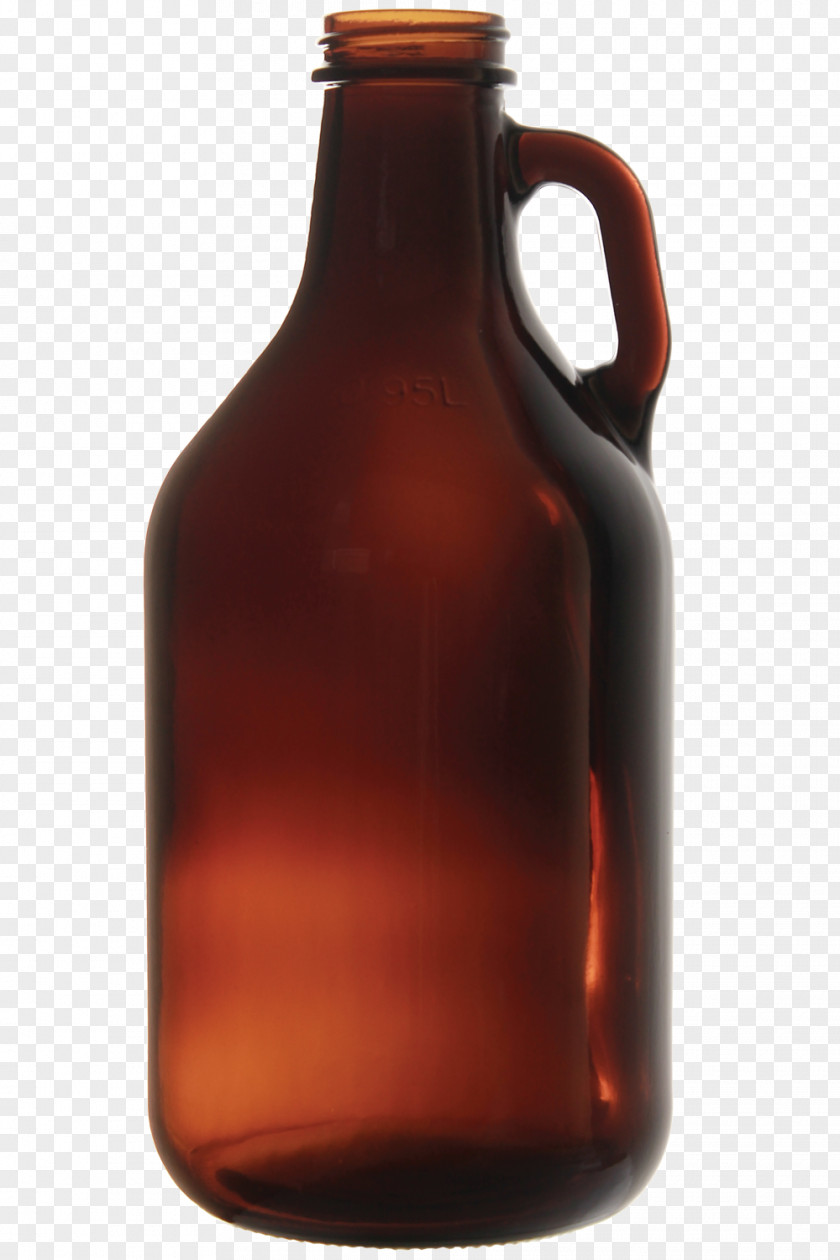Beer Glass Bottle Growler PNG