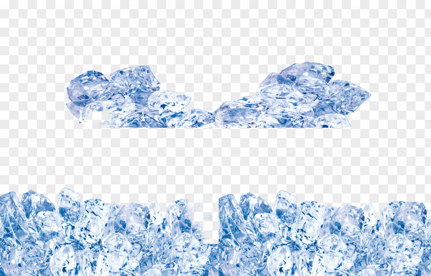 Ice Cube Crystal Water PNG