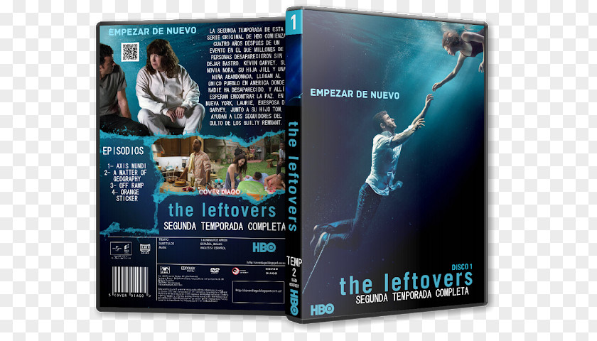 Season 2 Poster Display Advertising Television ShowCover Dvd Blu-ray Disc The Leftovers PNG