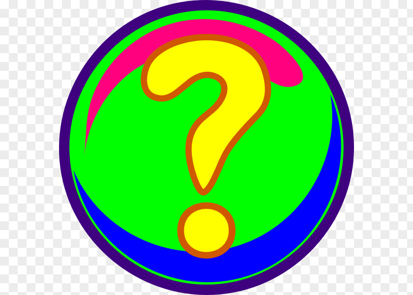Smiley Face With Question Mark Animation Clip Art PNG