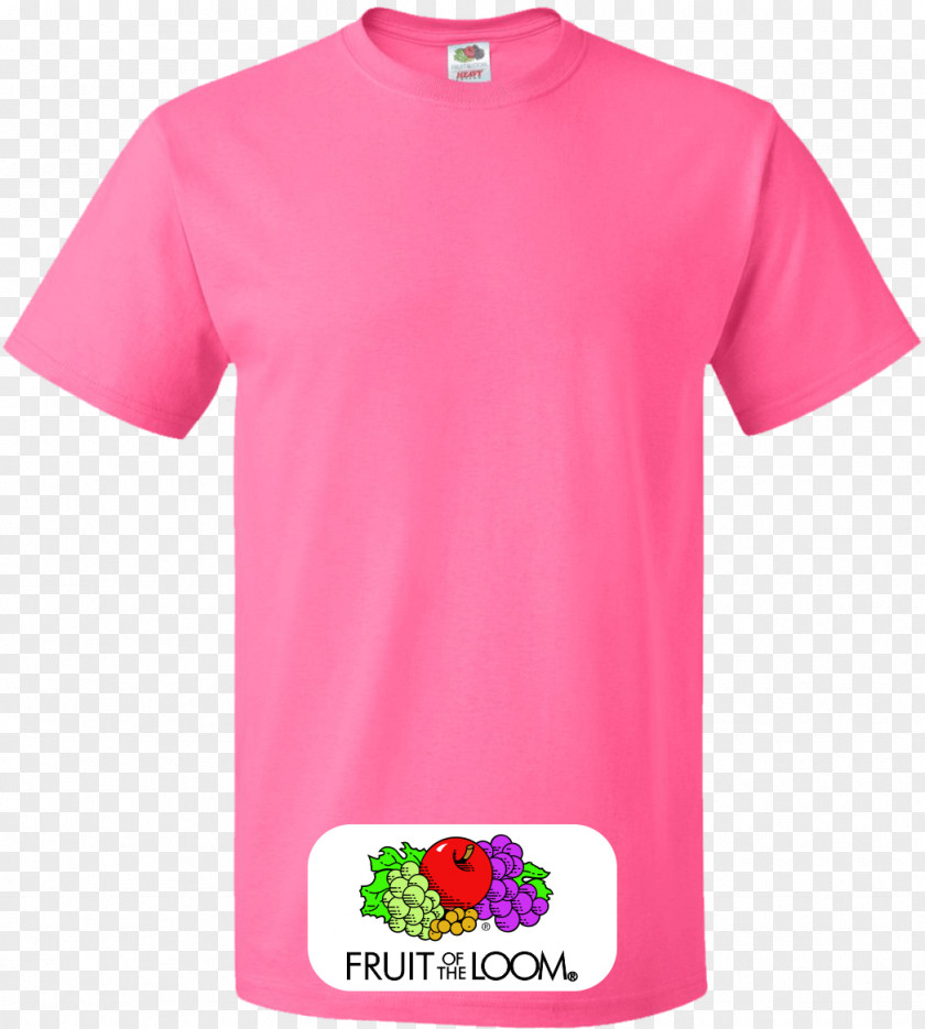 T-shirt Pink Clothing Sleeve PNG