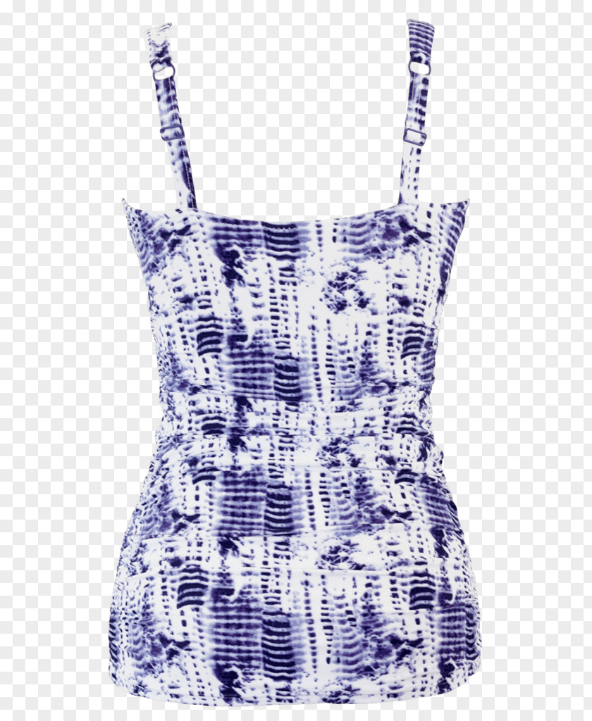 Tiedye Swimsuit Neck Dress PNG