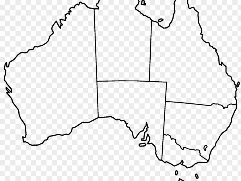 Australia Illustration Blank Map World Collection PNG