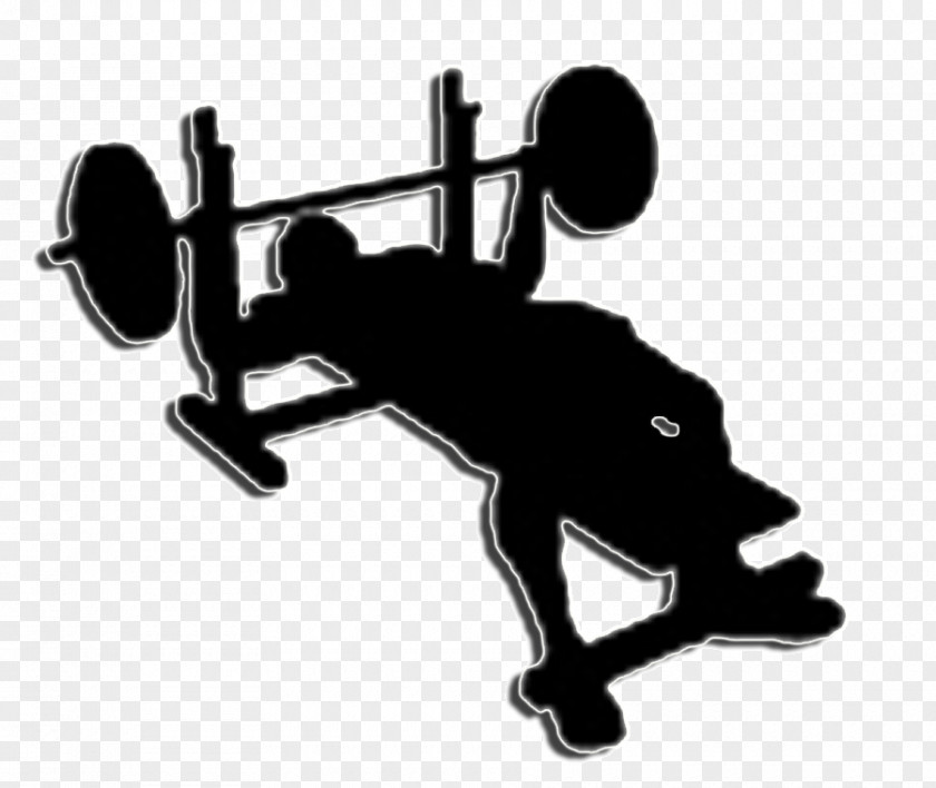 Barbell Clip Art Bench Press Openclipart PNG