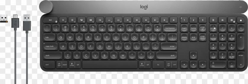 Computer Mouse Keyboard Logitech 920-008484 Craft Advanced Wireless With PNG