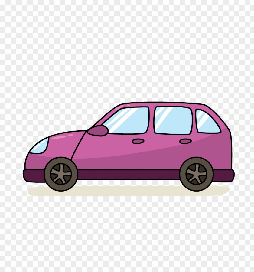 Creative Cartoon Car Download PNG