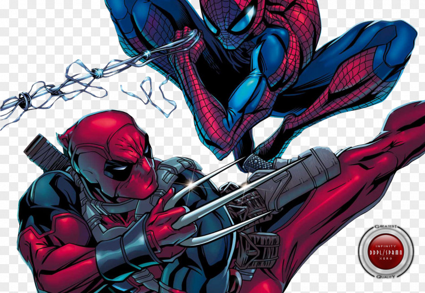 Deadpool Cable & Spider-Man YouTube PNG
