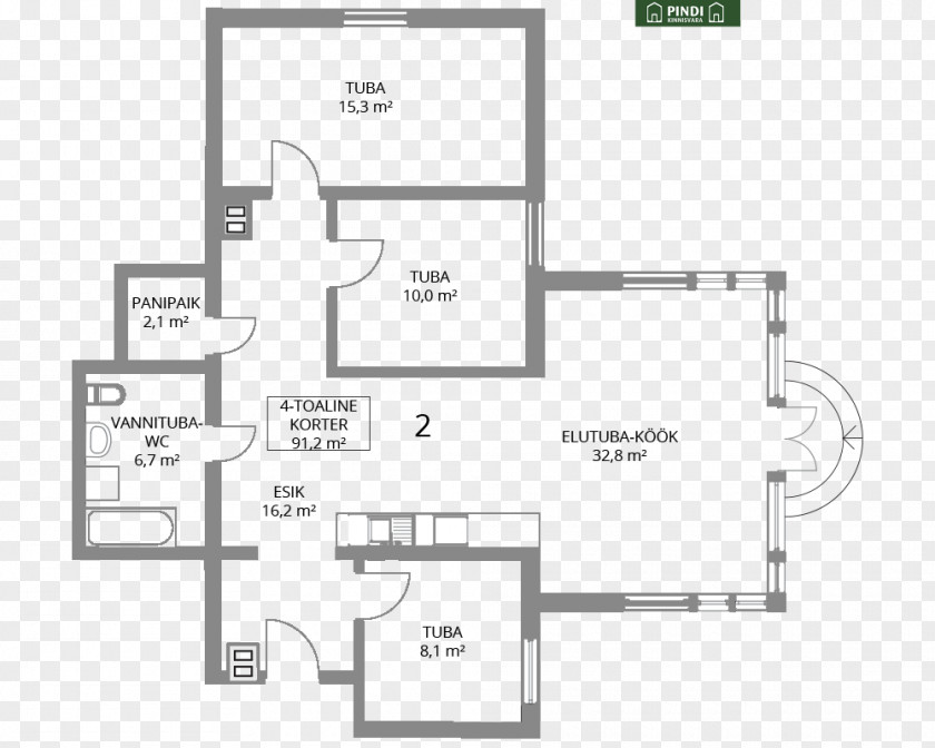 Design Floor Plan Line PNG