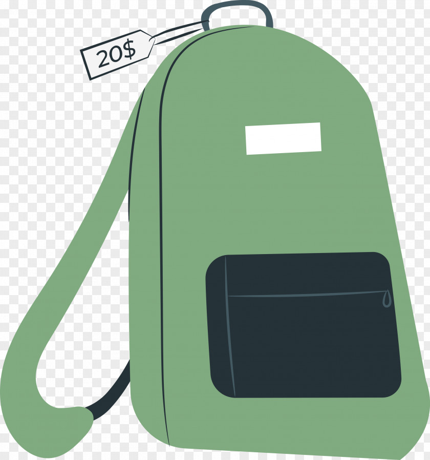 Green Meter Font Handbag PNG