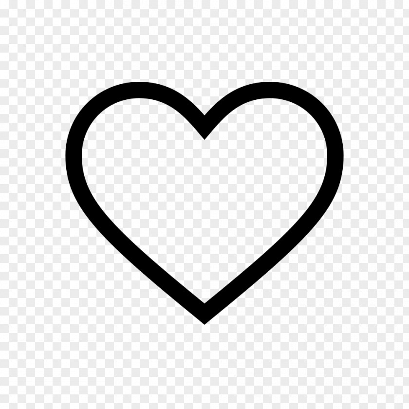 Heart Symbol Clip Art PNG