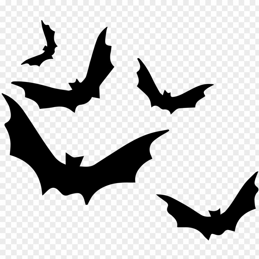 Ink Drawing Halloween Castle Bat Wall Decal Paper PNG