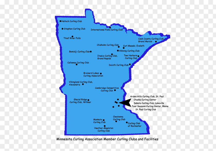 Map Rochester Bemidji Curling Club Minnesota Association St. Paul PNG