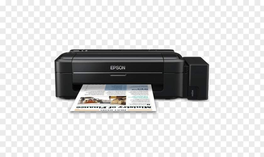 Printer Inkjet Printing Epson Ink Cartridge Continuous System PNG