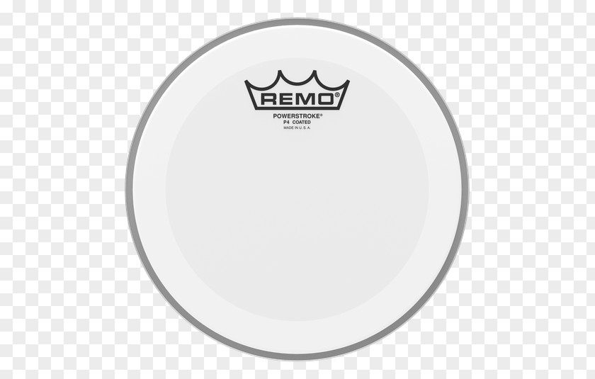 Coated Drumhead Remo Ambassador Head Sabbiata Brand PNG