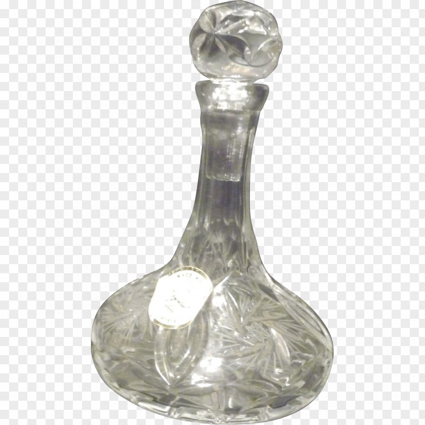 PARFUME Glass Decanter Silver Facebook PNG