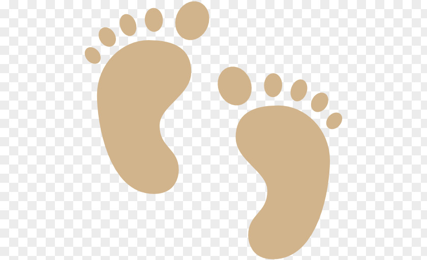 Tan Foot Cliparts Footprint Infant Clip Art PNG