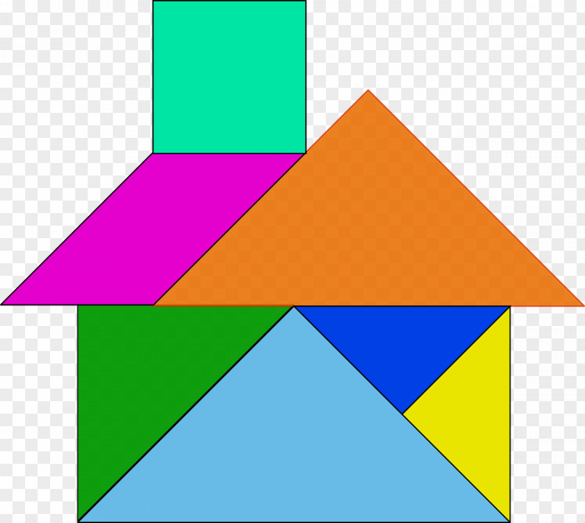 Tangram Puzzle Game Clip Art PNG