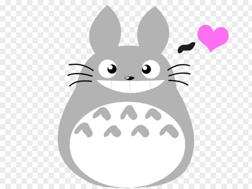 Totoro Cat Hare Domestic Rabbit Easter Bunny Mammal PNG