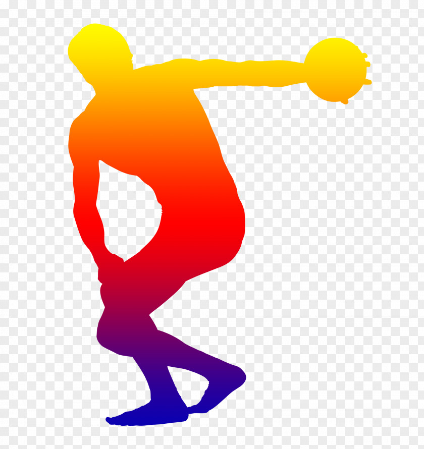 Color Silhouette Figures Sport Download Clip Art PNG