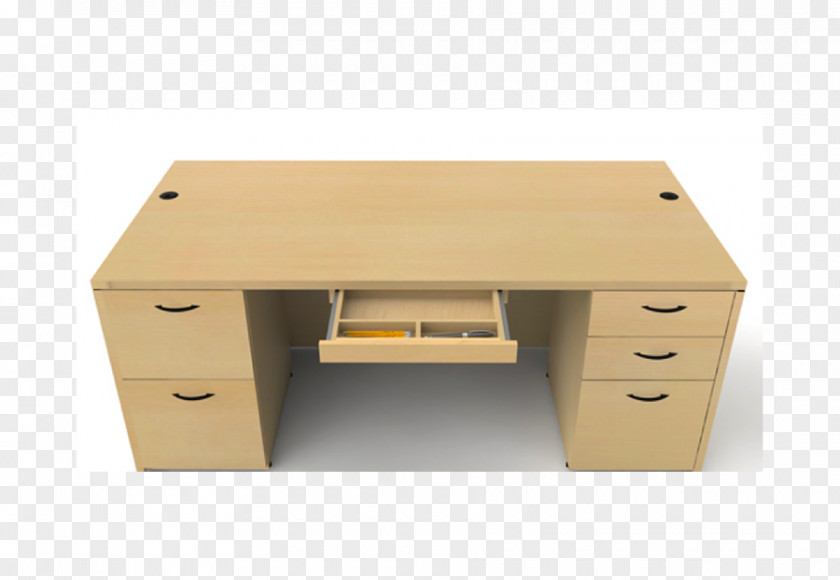Office Desk Pedestal Table Furniture Credenza PNG