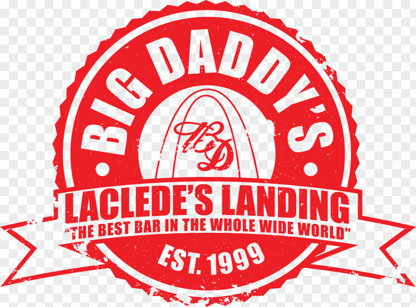 #1 Patio & Party Spot Big Daddy's On The Landing Logo Laclede's Neighborhood Association Bar In Soulard PNG