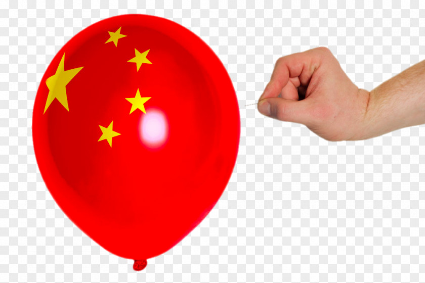 Balloons Printed With The Flag Of China Stock Photography Balloon National PNG