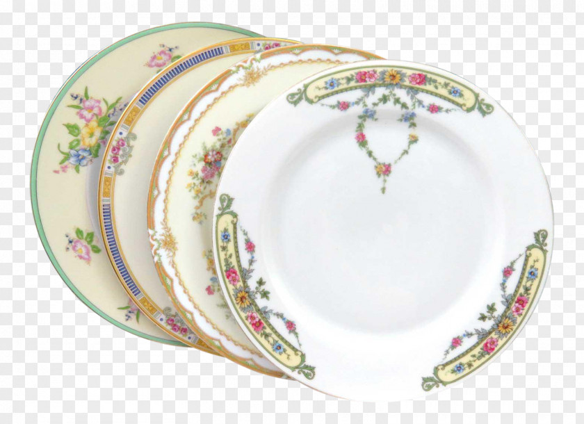 Plate Platter Saucer Porcelain Tableware PNG