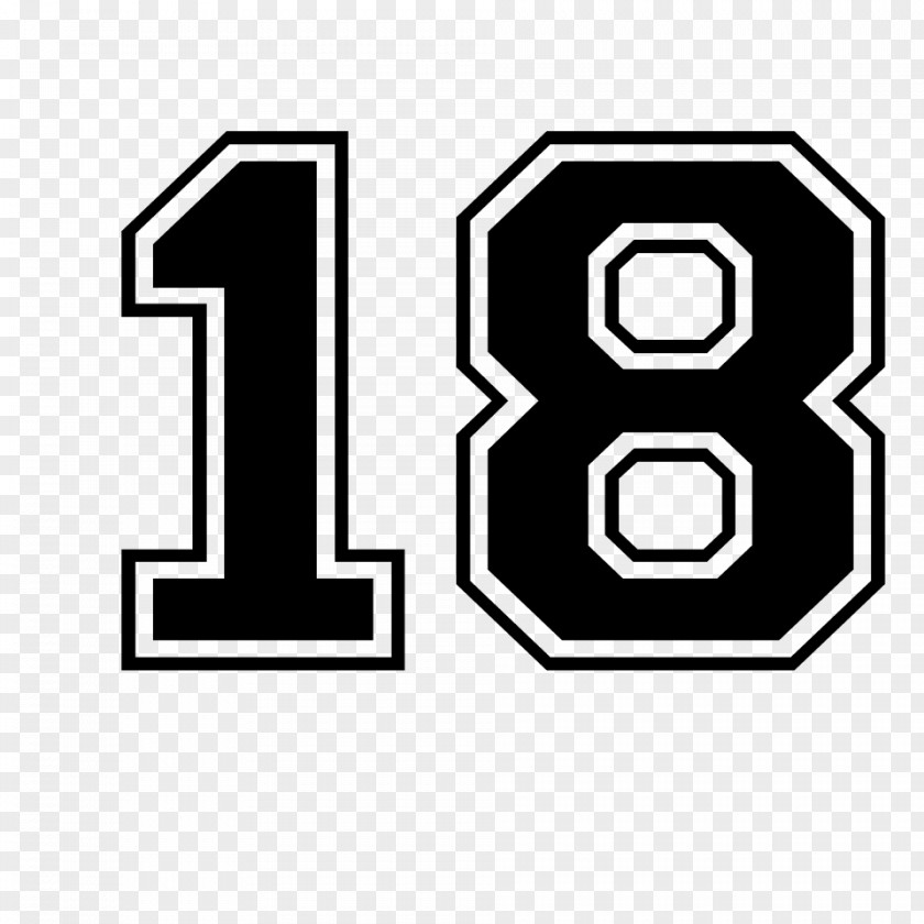 T-shirt Number American Football Jersey PNG