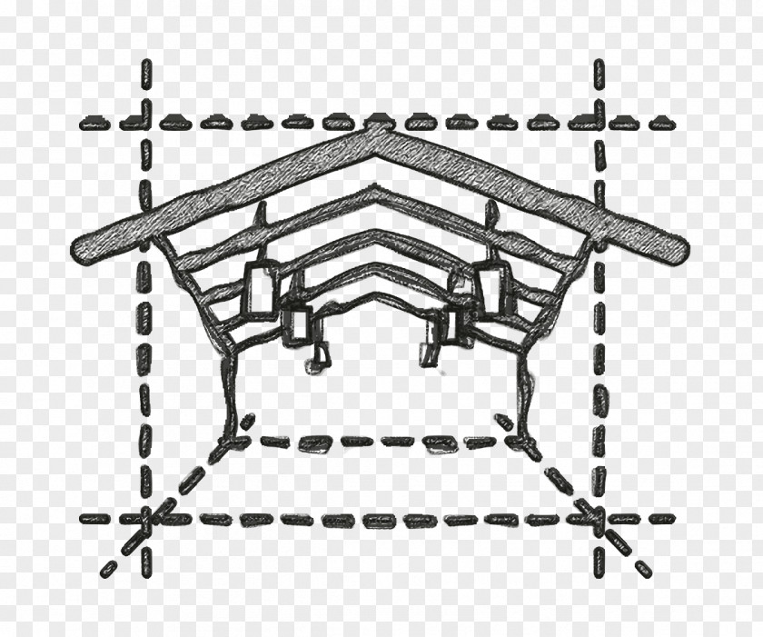 Furniture Diagram Architectural Icon Ceiling Construction PNG