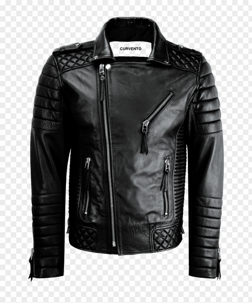 Jacket Leather Coat Sheepskin PNG