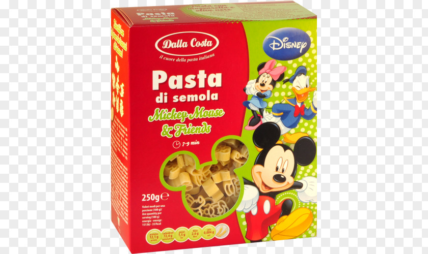 Mickey Mouse Breakfast Cereal Pasta Durum Food PNG