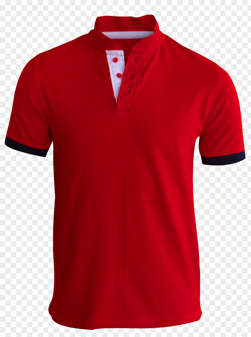 Red T Shirt T-shirt Polo Sleeve PNG