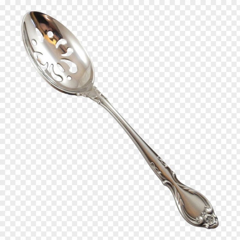 Spoon Dessert Cutlery Kitchen Utensil Silver PNG