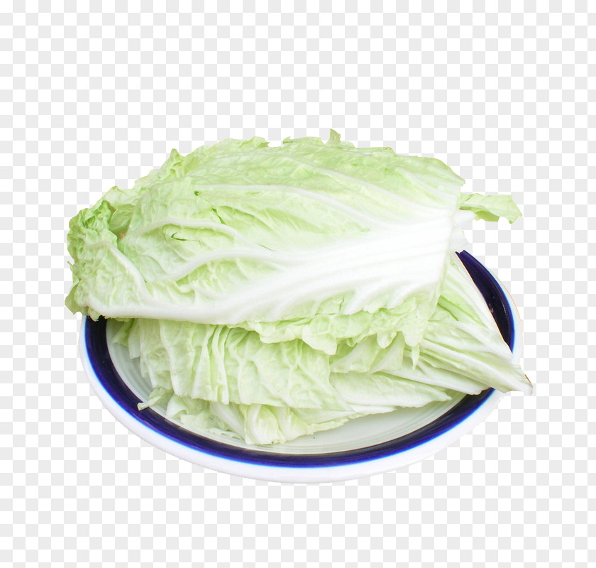 A Bowl Of Cabbage Romaine Lettuce Napa Chinese Food PNG
