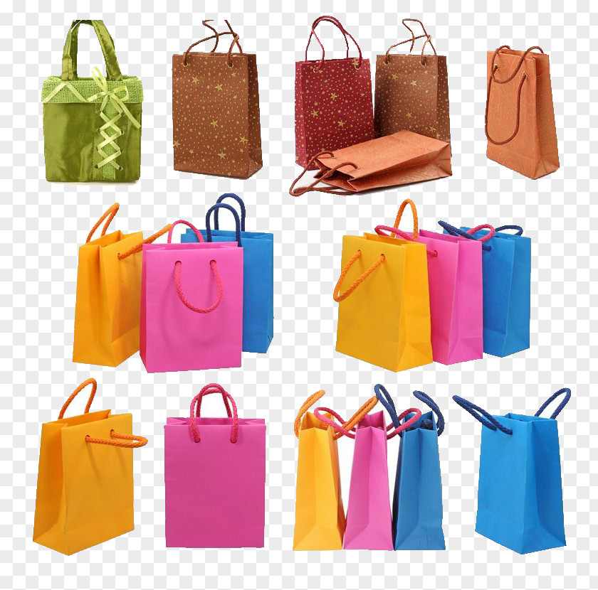 Bag Paper Kraft Shopping PNG