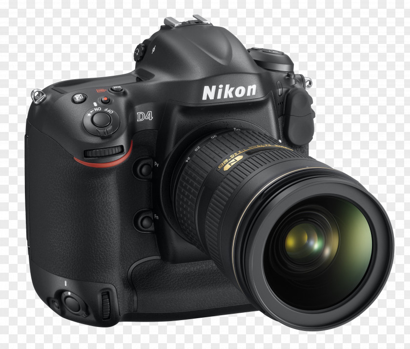 Camera Nikon D4 Digital SLR Photography PNG