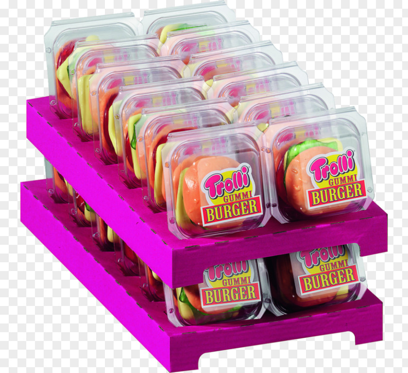 Candy Gummi Slider Hamburger Trolli PNG