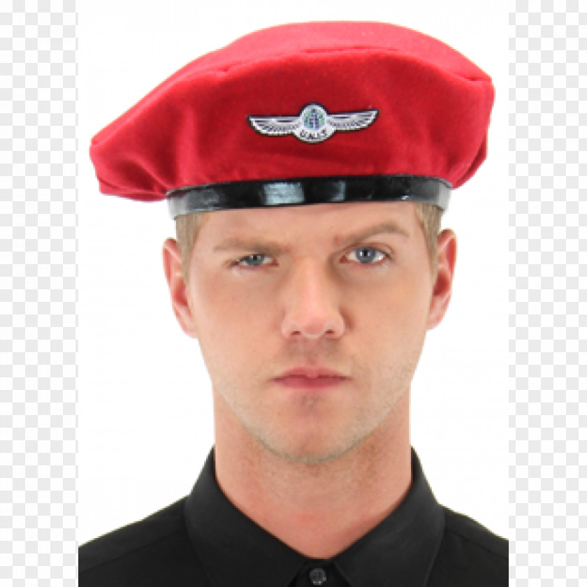 Doctor Who Military Beret Hat Costume PNG