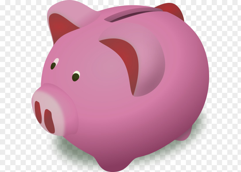 Piggy Bank Clip Art PNG