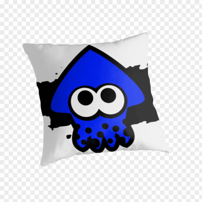 Splatoon Squid Throw Pillows Cushion Couch Bed PNG