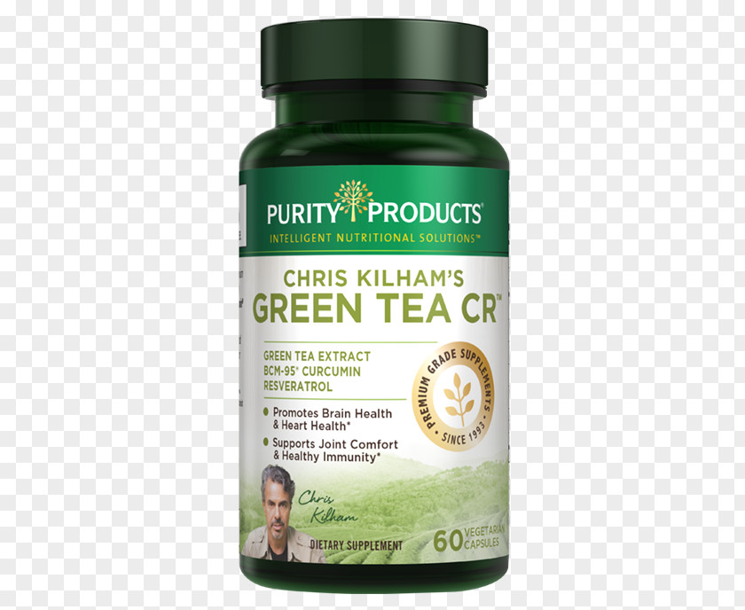 Curcumin Benefits Dietary Supplement Green Tea CR By Purity Products Health Chris Kilham's Vital Brilliance 60 Veg Caps PNG