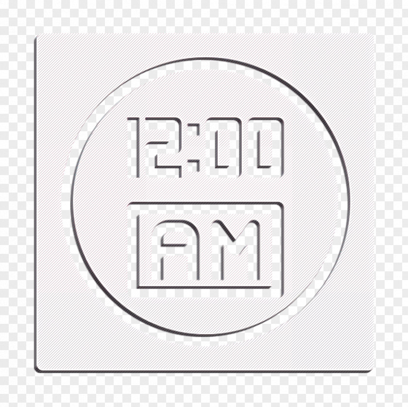 Electronic Device Icon Clock Digital PNG